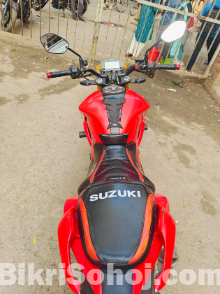 Suzuki gixxer Fi ABS Red 2023 Model